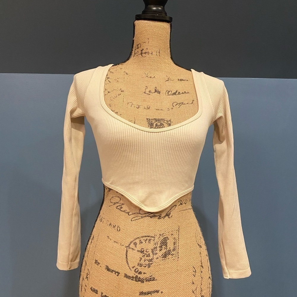 Zara cropped long sleeve